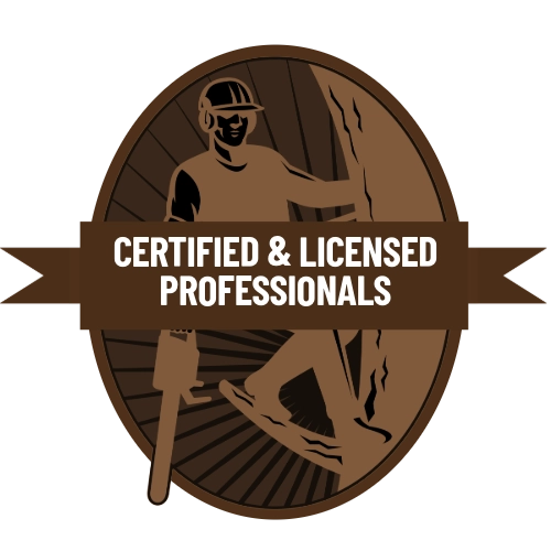 certified and licensed